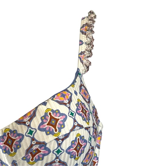 ☀️☀️☀️ BECCA 3 Piece Geometric Print Bikini with Matching Sarong - Picture 4 of 8